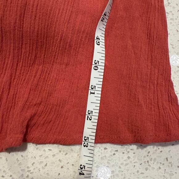 Lulus Lost in Paradise Rusty Rose Maxi Dress Open Back Small Wedding Vacation - Picture 10 of 10